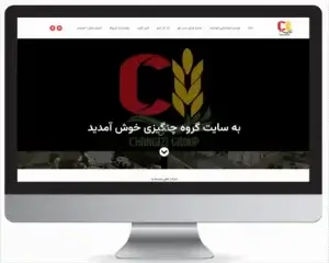 طراحی سایت گروه چنگیزی